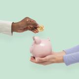 financement tirelire dans concept epargne